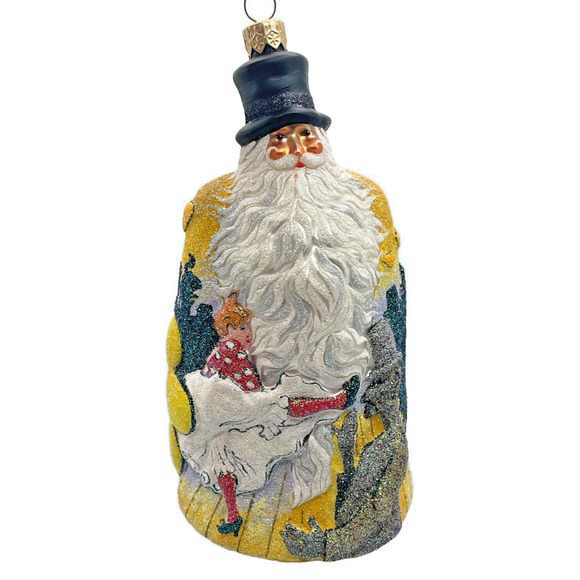 Patricia Breen Henri Toulouse Lautrec Santa Claus Christmas Tree Ornament AIC - Picture 1 of 10